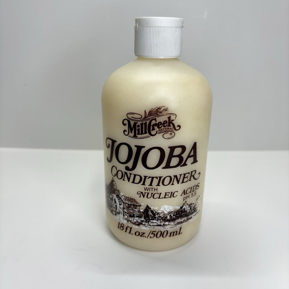 VTG Mill Creek Natural Jojoba Conditioner Nucleic Acids 500ml USA Made 80s RARE